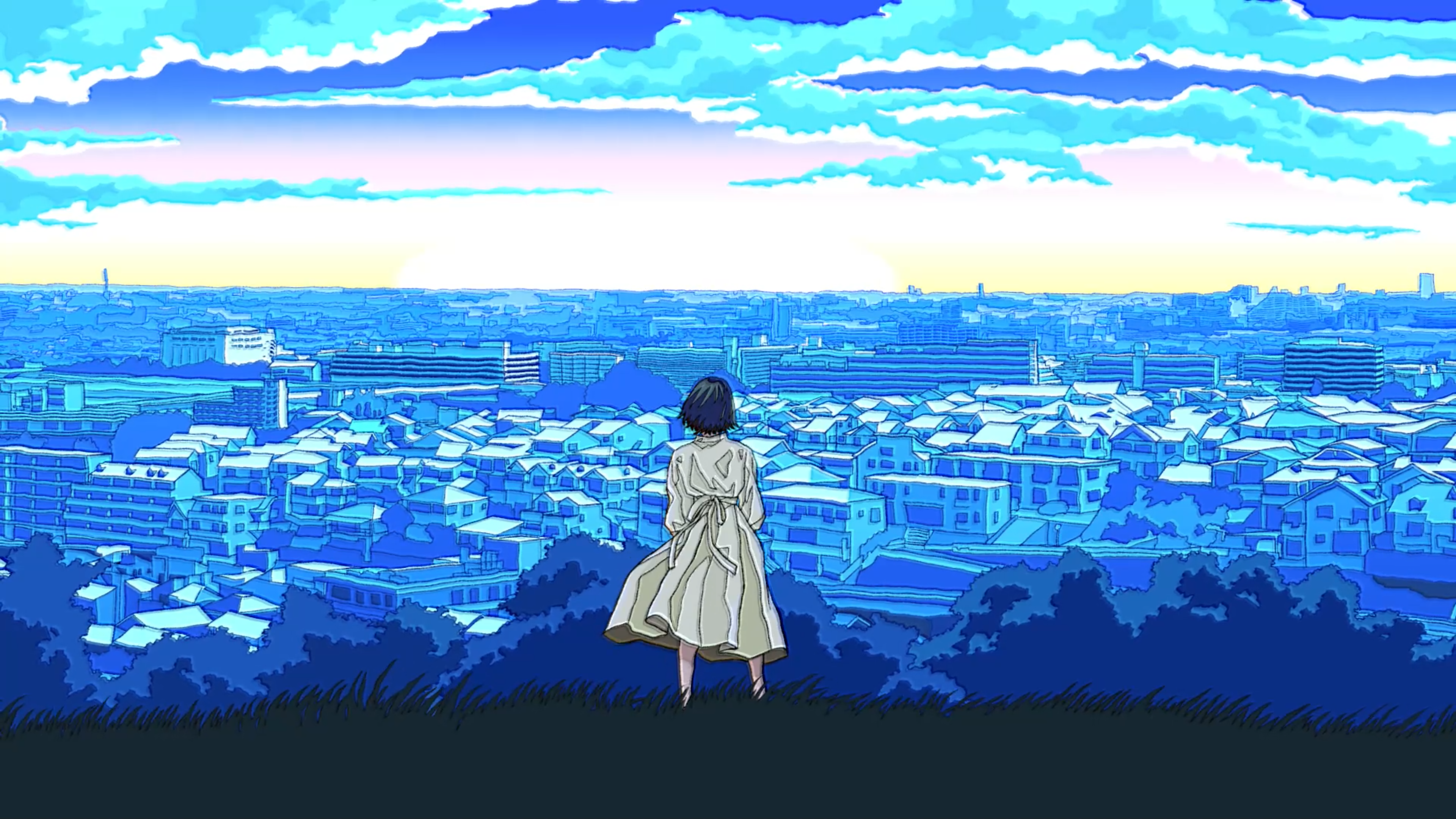 スピリチュアルアーティスト ChieArt 「雨音ー静かな午後ー」 額入